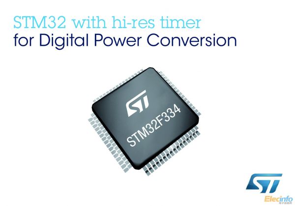 ST新聞稿8月6日 圖片——意法半導體(ST)推出STM32數(shù)控電源微控制器，讓云端應用設計變得更節(jié)能環(huán)保